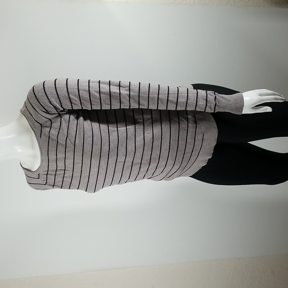 Hoity Toity Thin Striped Sweater M - Picture 4 of 11